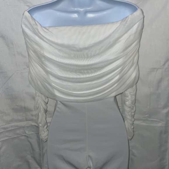 Off the shoulder jumpsuit - Picture 4 of 8